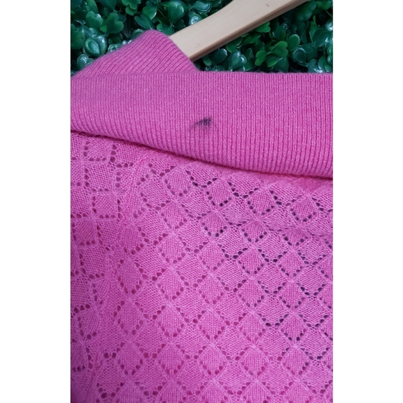 41. Anthropologie Maeve Cropped Off-The-Shoulder Cashmere Sweater - Picture 8 of 8